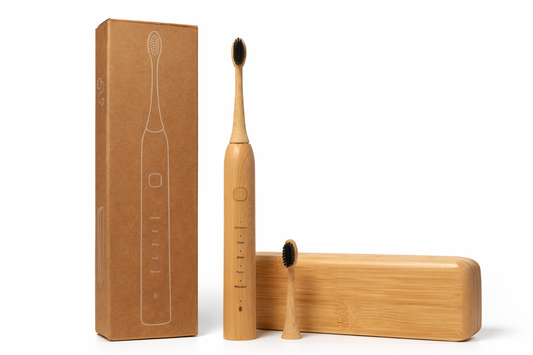 Eco-Friendly Bamboo Sonic Toothbrush